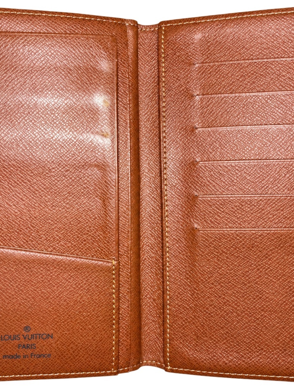 Louis Vuitton Monogram European Checkbook Card Holder Long Wallet CT1077 2007 - Picture 3 of 8